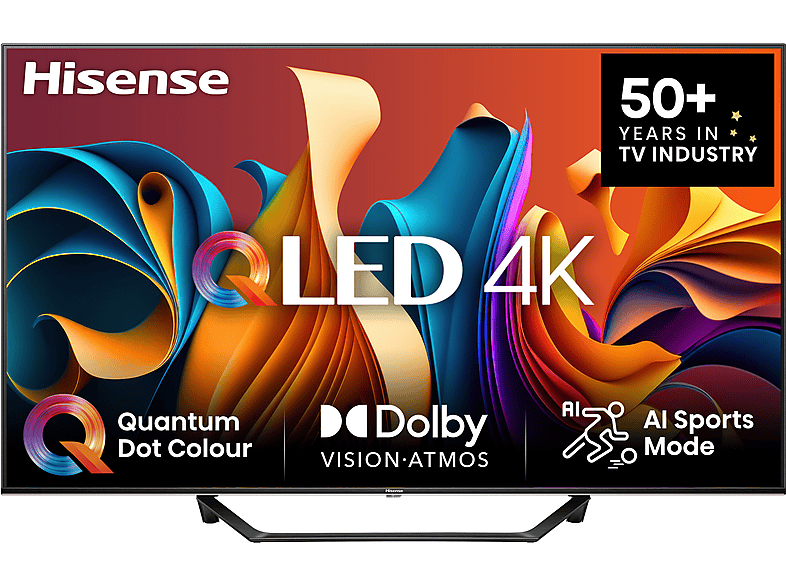 HISENSE 55A7NQ 2024 55 Zoll QLED 4K Smart TV Online Kaufen MediaMarkt