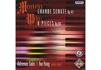 Ivo Haag - Moscheles: Grand Sonate Op. 47 - Weber: 8 Pieces Op. 60 (CD)