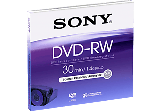 SONY DMW30AJ 8cm-es újraírható DVD-RW lemez, 30 perces