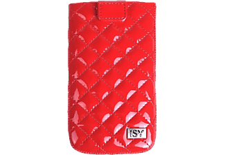 ISY IGS 5100 piros univerzális mobil tok (közepes méret)