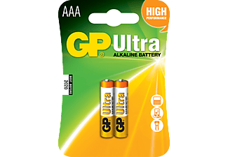 GP Ultra Alkalin 2'li AAA Boy İnce Pil