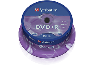 VERBATIM DVD+R 4,7GB 25'li Boş Medya