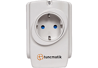 TUNCMATIK 1'li Surge Protection Krem Rengi Akım Korumalı Priz