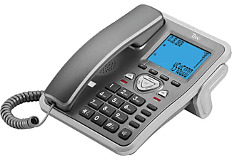 TTEC TTEC TK6105 Titanyum Kablolu Telefon Ekranlı