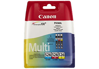 CANON CLI-526 C/M/Y Mavi-Kırmızı-Sarı MultiPack Kartuş