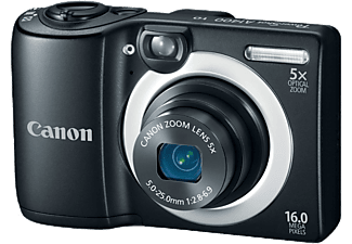 CANON Powershot A1400 16 MP 2,7 inç 5x Siyah Dijital Fotoğraf Makinesi