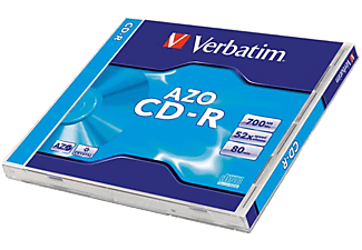 VERBATIM CD-R lemez 700 MB 52x, normál tok, DataLife Plus