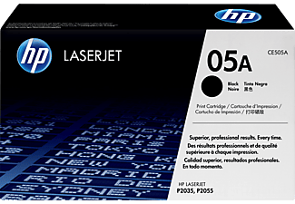 HP 05A fekete eredeti LaserJet tonerkazetta (CE505A)