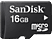 SANDISK MicroSDHC 16GB kártya (SDSDQM-016G-B35)