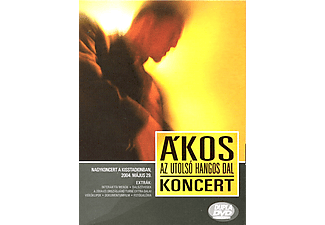 Ákos - Az utolsó hangos dal - Koncert (DVD)