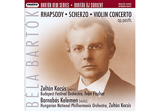 Kelemen Barnabás - Bartók New Series - Rhapsody, Scherzo & Violin Concerto (Audiophile Edition) (SACD)