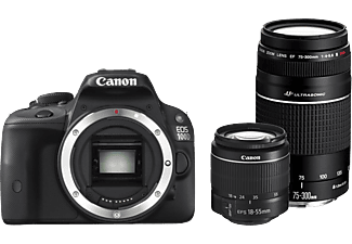 CANON EOS 100D + 18-55 mm DC III +75-300 mm DC III Kit