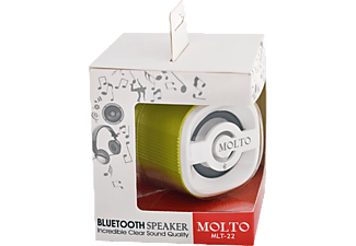 MOLTO Taşınabilir Bluetooth Hoparlör Yeşil MLT-22-GRN