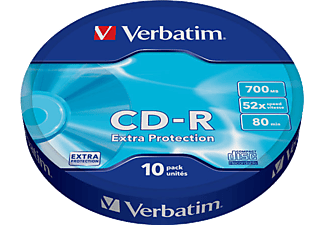 VERBATIM 700 MB 52x 80DK 10' lu CD-R