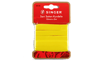 SINGER 300-80 Sarı Saten Kurdele ( 10 mm x 3 m )