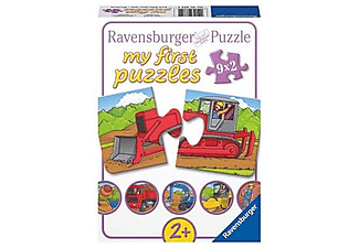 RAVENSBURGER Ağır Vasıtalar 9x2 Parça Puzzle