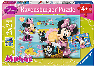 RAVENSBURGER WD Minnie Mouse 2x24 Parça Puzzle