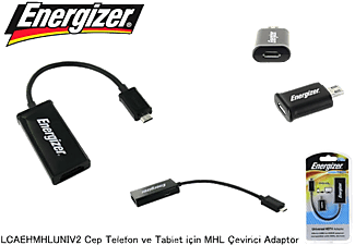 ENERGIZER LCAEHMHLUNIV2 Cep Telefon ve Tablet için MHL Çevirici Adaptör