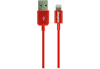ENERGIZER Lightning to 1 m USB Data ve Şarj Kablosu Kırmızı