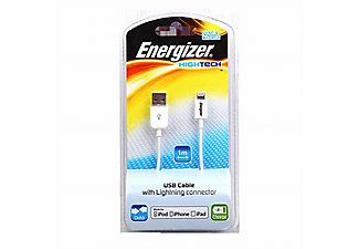 ENERGIZER Lightning to 1 m USB Data ve Şarj Kablosu Beyaz