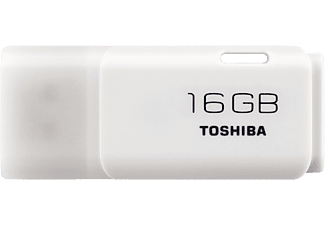 TOSHIBA Hayabusa 16 GB USB 2.0 pendrive fehér