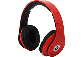 SNOPY SN-914 Multimedia Mikrofonlu Kulak Üstü Kulaklık Kırmızı