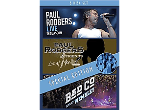 Paul Rodgers & Bad Company - Live In Glasgow - Live At Montreux - Live At Wembley - Special Edition (DVD)