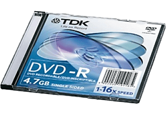 TDK DVD-R47SC16X 4.7GB 16x Ince Kutu DVD-R