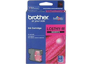 BROTHER LC67HY-M Magenta Kartuş