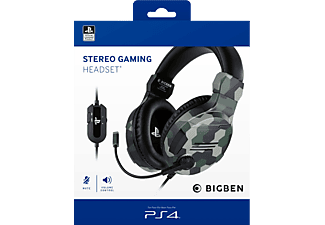 BIG BEN Stereo Gaming Headset V3, terepmintás (PlayStation 4)