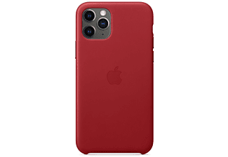 APPLE iPhone 11 Pro Deri Telefon Kılıfı Kırmızı