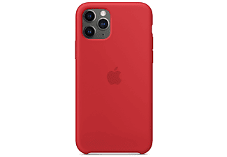 APPLE iPhone 11 Pro Silikon Telefon Kılıfı Kırmızı