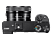 SONY ALPHA ILCE-6000 + 16-50 mm + 55-210 mm fekete kit