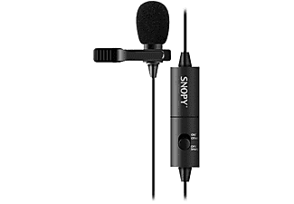 SNOPY SN-100M Yaka Mikrofonu Siyah