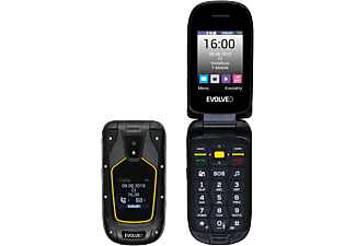 EVOLVEO StrongPhone F5 DualSIM Fekete nyomógombos kártyafüggetlen Mobiltelefon