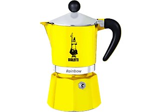 BIALETTI 4982 Rainbow kotyogós kávéfőző 3 adag, sárga