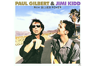 Paul Gilbert and Jimi Kidd - Raw Blues Power (CD)