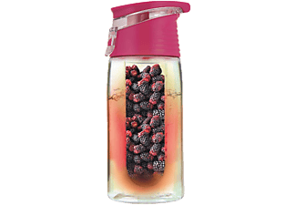 VIVAMAX GYVL2R Limonádé készítő palack, 450ml, rózsaszín, BPA mentes anyagból