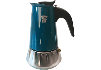 GHIDINI CIPRIANO 1387V Kotyogós kávéfőző, 4 személyes, indukciós, kék