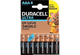 DURACELL Turbo Max 8'li AAA İnce Kalem Pil