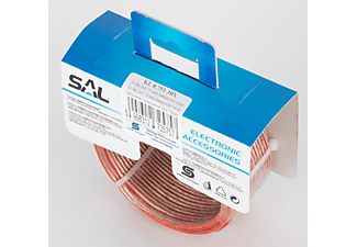SAL KL 0,75mm-10méter hangszóró vezeték, átlátszó