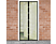 DELIGHT 11398H Szúnyogháló függöny ajtóra, Virág mintás, 100x210cm