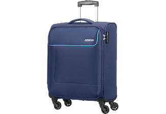 AMERICAN TOURISTER Funshine Spinner gurulós bőrönd, kabin méret 55/20, orion kék (75507-2610)