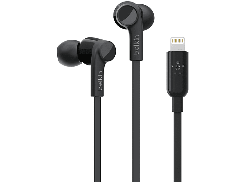 Belkin Rockstar Headphones Met Lightning Connector Zwart Kopen Mediamarkt