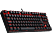 REDRAGON K552-2 Kumara mechanikus gamer billentyűzet piros LED háttérvilágítással, barna kapcsolós, HU