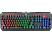 REDRAGON K559 Varuna RGB 104 gombos mechanikus gamer billentyűzet, barna kapcsolós, HU