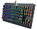REDRAGON K568 Dark Avenger RGB 87 gombos mechanikus gamer billentyűzet, kék kapcsolóval, HU