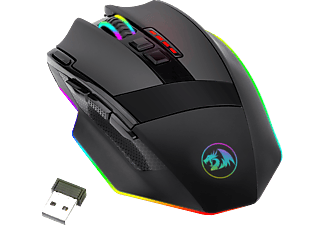 REDRAGON Outlet M801P Sniper Pro RGB vezeték nélküli gamer egér, 16 000 dpi, 9 programozható gomb