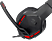 REDRAGON H220 Themis gamer headset, fekete/piros, USB és 3,5 mm jack csatlakozó