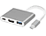 DAYTONA FC01 3 in 1 Type C HDMI USB Multi Adaptör Silver